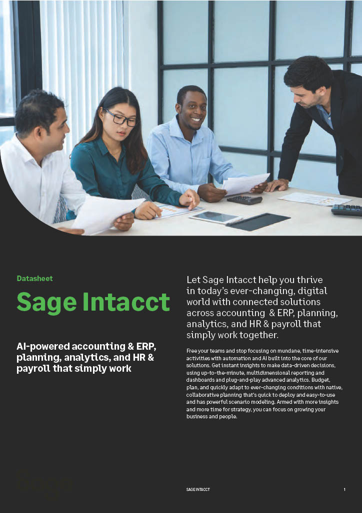 Sage Intacct Brochure 11024 1